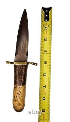 Nicholson U.S.A Couteaux à lame fixe Super Rare Vintage Custom Pointe de Lance personnalisée