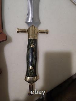 Nouveau Super RARE Nieto Espagne Couteau Dague/Étui Artesano Années 1980