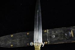 Old Première Guerre Mondiale Seconde Guerre Mondiale Dague Couteau Impérial Ottoman 19 Siècle L'art Des Tranchées De Combat