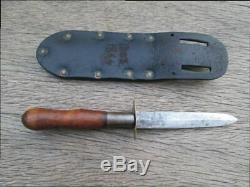 Old Vintage Antique Années 1800 Fighting Bowie Dagger Boot Couteau Possible Guerre Civile