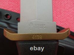 Orig Böker A-f Boot Dague 440c Acier Inoxydable De 80/90e Grand Knife Allemagne