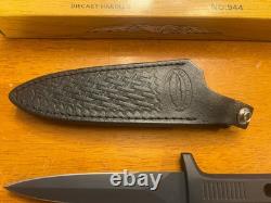 PARKER JAPAN 944 Couteau Dague COUTEAU DE COMBAT Étui COUTEAUX VINTAGE Noir