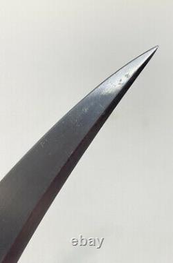 Persan Fighting Dagger Couteau Fabriqué Sur Mesure Poignée En Bois Laminée En Laiton #11