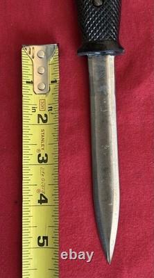Poignée de baïonnette poignard personnalisée Desert Storm et fourreau vintage de pilote de jet