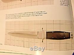 R. W. Loveless Personnalisé Couteau Riverside Maker, Prototype Take Down Dagger Rare