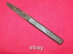 RARE WWII Couteau Dague Briddell USA Atelier Personnalisé WW2 USMC GI Armée Combat Survie