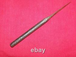 RARE WWII Couteau Dague Briddell USA Atelier Personnalisé WW2 USMC GI Armée Combat Survie RARE WWII Couteau Dague Briddell USA Atelier Personnalisé WW2 USMC GI Armée Combat Survie