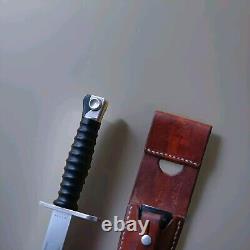 RÉSERVE COUTEAU COMBAT BAÏONNETTE SUISSE DAGUE MILITAIRE WECHNER AG W. VONESCH VINTAGE