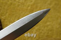 RÉSERVE COUTEAU COMBAT BAÏONNETTE SUISSE DAGUE MILITAIRE WECHNER AG W. VONESCH VINTAGE