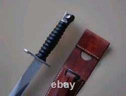 RÉSERVE COUTEAU COMBAT BAÏONNETTE SUISSE DAGUE MILITAIRE WECHNER AG W. VONESCH VINTAGE