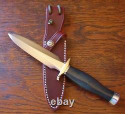 Randall Modèle 2-5 Ss Blk Fighting Stiletto Dagger Nouveau Couteau Couteaux