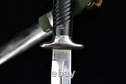 Rare Allemand Fighting Knife Dagger K98 Mauser Remake, Armée Bulgare