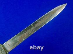 Rare Chine Chinoise Ww2 Air Force Dagger Couteau De Combat Avec Scabbrard