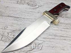 Rare Couteau de combat Fuller Dagger personnalisé massif avec manche en Micarta et étui