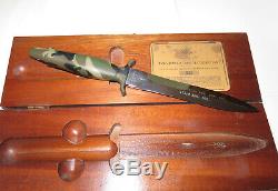 Rare Gerber Mkii Mark 2 Airborne Vietnam Army Tribute Couteau Old New Stock