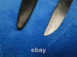 Rare Original Couteau de Combat Puma de la Luftwaffe Allemande de la Seconde Guerre Mondiale avec Fourreau