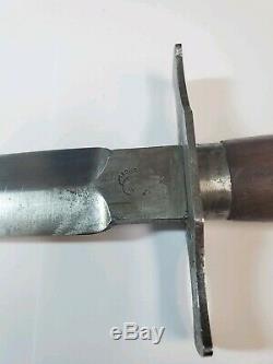 Rare Ww1 Armée Française Bourgade Trench Couteau Fighting Dagger