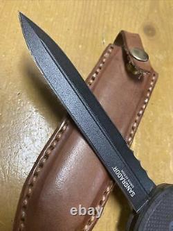 Rare/discontinued Crkt 2080 Sangrador Dagger Fixed Blade Knife With Custom Sheth