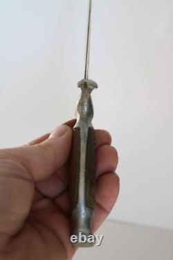 Rare poignard chinois de la Seconde Guerre mondiale WW2 pour chef de jeunesse avec étui (9)