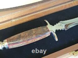 Rédition Limitée Buck Knife 981 Dagger 200 Miroir De Rotule En Érable