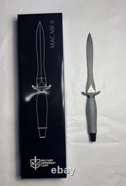 Reproduction Gerber Mark II MAC MK II fabriqué aux États-Unis avec étui en cuir