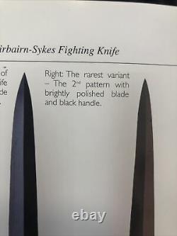 Scarce 2nd Pattern Ww2 Britannique Fairbairn Sykes Fs Fighting Knife Dagger W Gaine