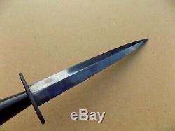 Seconde Guerre Mondiale D'origine 2e Modèle Fairbairn Sykes Fighting Couteau Dague