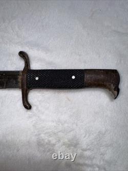 Seconde Guerre mondiale, baïonnette de parade allemande WKC, couteau de combat et de combat, dague