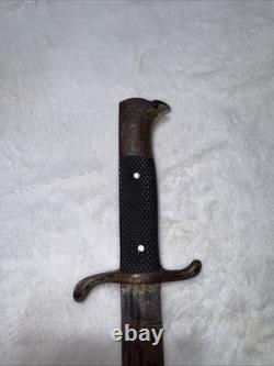 Seconde Guerre mondiale, baïonnette de parade allemande WKC, couteau de combat et de combat, dague