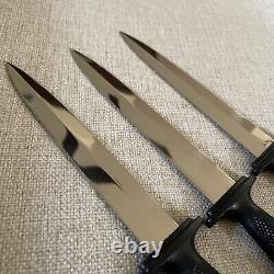 Série de couteaux commémoratifs Parker Combat Dagger 3 dans une boîte, en parfait état