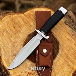 Set de Couteaux de Chasse Dague et Bowie en Acier D2 Fait Main avec Poignée en Micarta