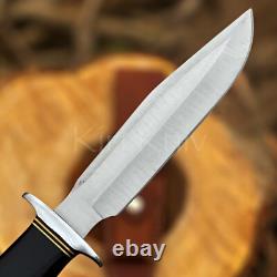 Set de Couteaux de Chasse Dague et Bowie en Acier D2 Fait Main avec Poignée en Micarta