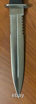 Sog Specialty S25 Seki Japan Desert Dagger Fixed Blade Knife & Gaine Circa 1991