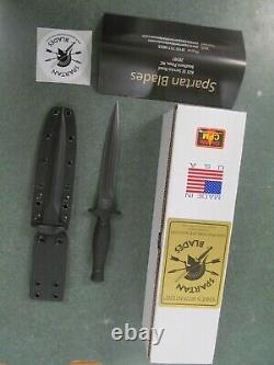 Spartan George V-14 Dagger Fixed Blade Fighting Knife Kydex Gaine