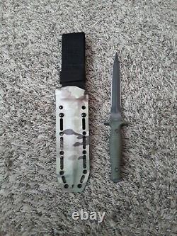 Spartan George V-14 Dague Couteau De Combat À Lame Fixe Kydex Gaine