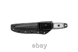 TOPS Knives Dague à double tranchant Ranger's Edge en Micarta noire (RE3010)