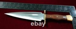 Titan Edge 14 couteau dague à lame fixe en acier D2 de combat Arkansas Toothpick