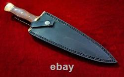 Titan Edge 14 couteau dague à lame fixe en acier D2 de combat Arkansas Toothpick