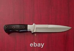 Vintage 1980' Al Mar Seki Japon Fighting Dagger Knife Sheat Case