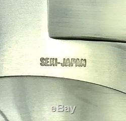 Vintage 1980' Al Mar Seki Japon Fighting Dague Couteau Fourreau Monnaie
