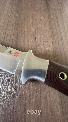 Vintage 1980' Al Mar Sere Seki Japon Couteau De Lutte Dagger