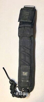 Vintage 1980 Grand Al Mar Seki Japon Fighting Couteau Dague Withnylon Gaine 13l