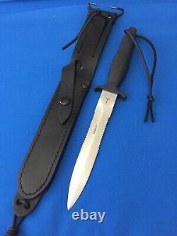 Vintage 1988 Gerber Mark II Mk 2 Survival Fighting Knife Army Tactical Dagger A+