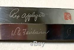Vintage Al Mar Applegate Fairbarn Seki Japon Boot Dague Couteau Original Gaine