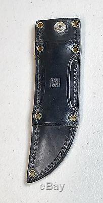 Vintage Al Mar Seki Japon Modèle 4004 Shugoto1 Tanto Fighting Dague Couteau Gaine