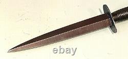 Vintage Antique 1940 Angleterre Fairbairnsykes Fighting Blade Dagger Couteau