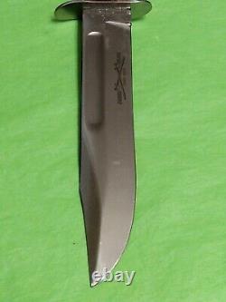 Vintage Camillus USA 1009 Trailblazer Sword Marque Couteau De Combat À Lame Fixe