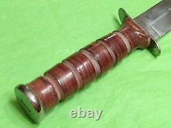 Vintage Camillus USA 1009 Trailblazer Sword Marque Couteau De Combat À Lame Fixe