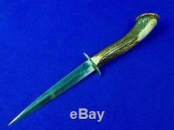Vintage Coutume Britannique Anglais Écossais Fairbairn Sykes Fighting Knife Dagger