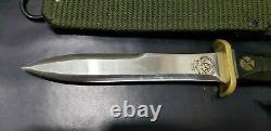 Vintage Ek Commando Dagger Couteau Richmond Va, Excellent